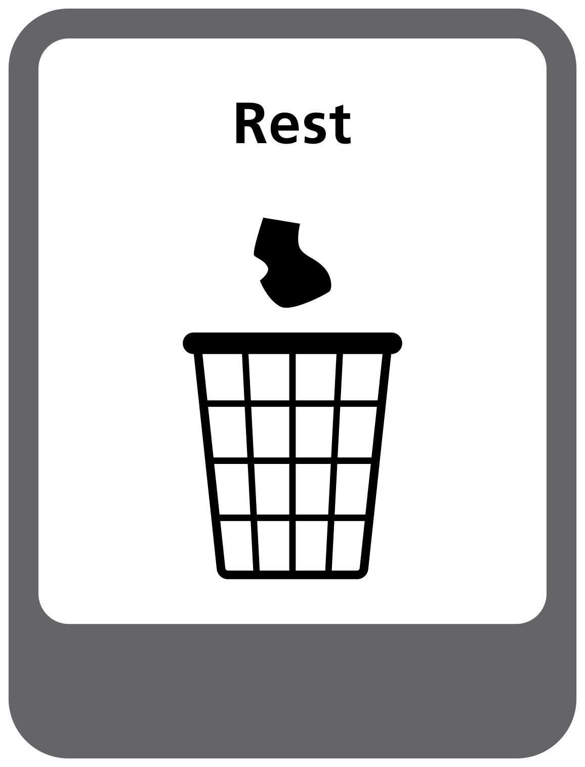 Icoon rest
