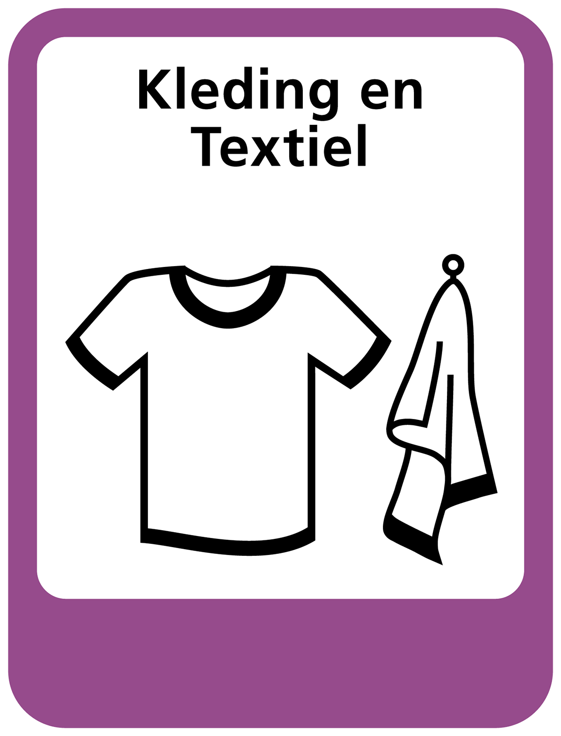 Icoon textiel