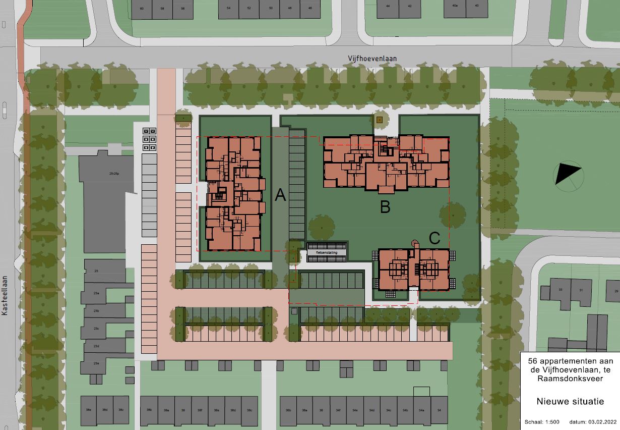 Situatietekening Tuin van Sandoel