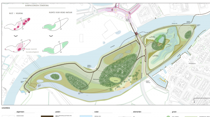 Voorlopig ontwerp natuurpark de donge